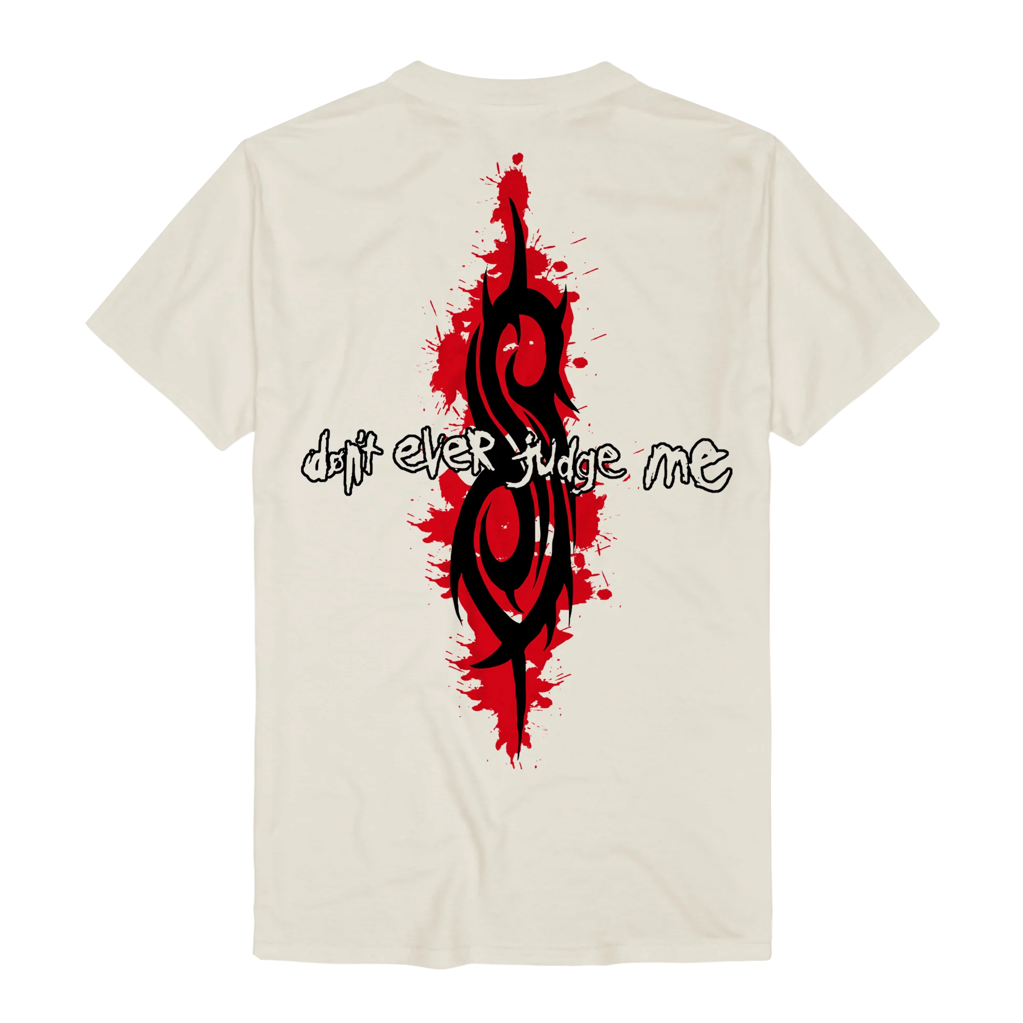 Slipknot Judge Numbers T-Shirt – offizielles Bandshirt schwarz Rückseite