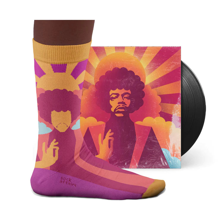 Bei PICK UP in Düsseldorf findest Du Sock Affairs, Trippy Guitar Socks und viel mehr von Heel Tread LDA