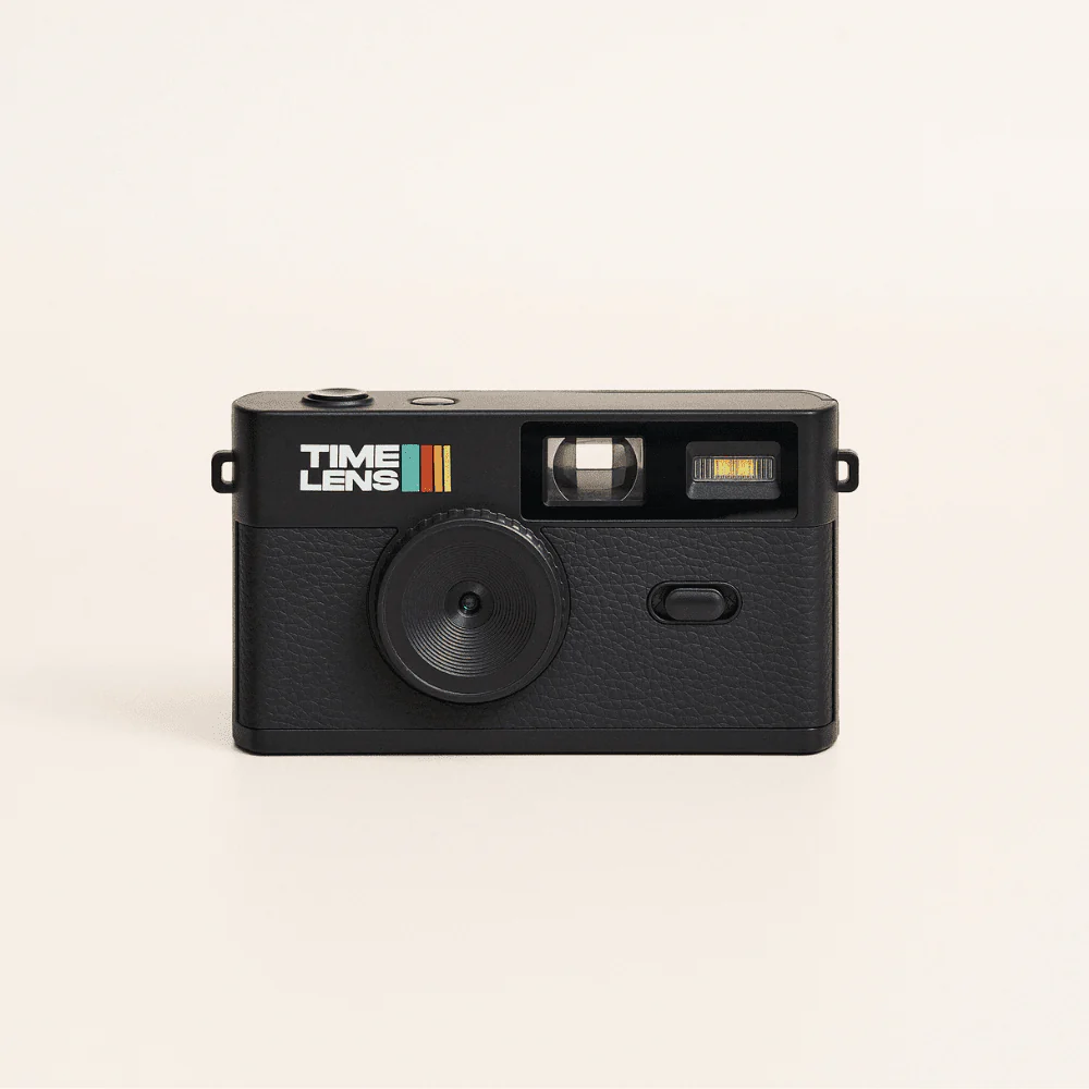 Timelens Kamera Noir schwarz kompakt Click and Shoot Retro Filter Street Photography Lifestyle Pickup78