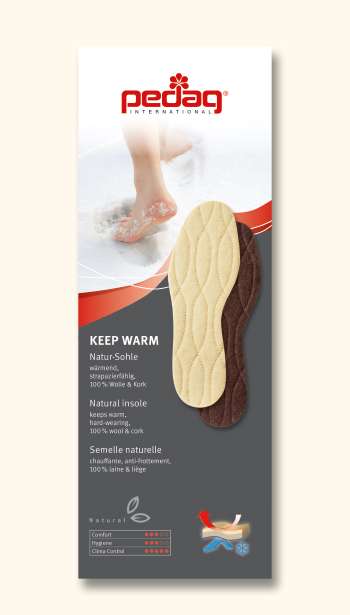 Bei PICK UP in Düsseldorf findest Du Sohle, Pedag Keep Warm und viel mehr von Pedag