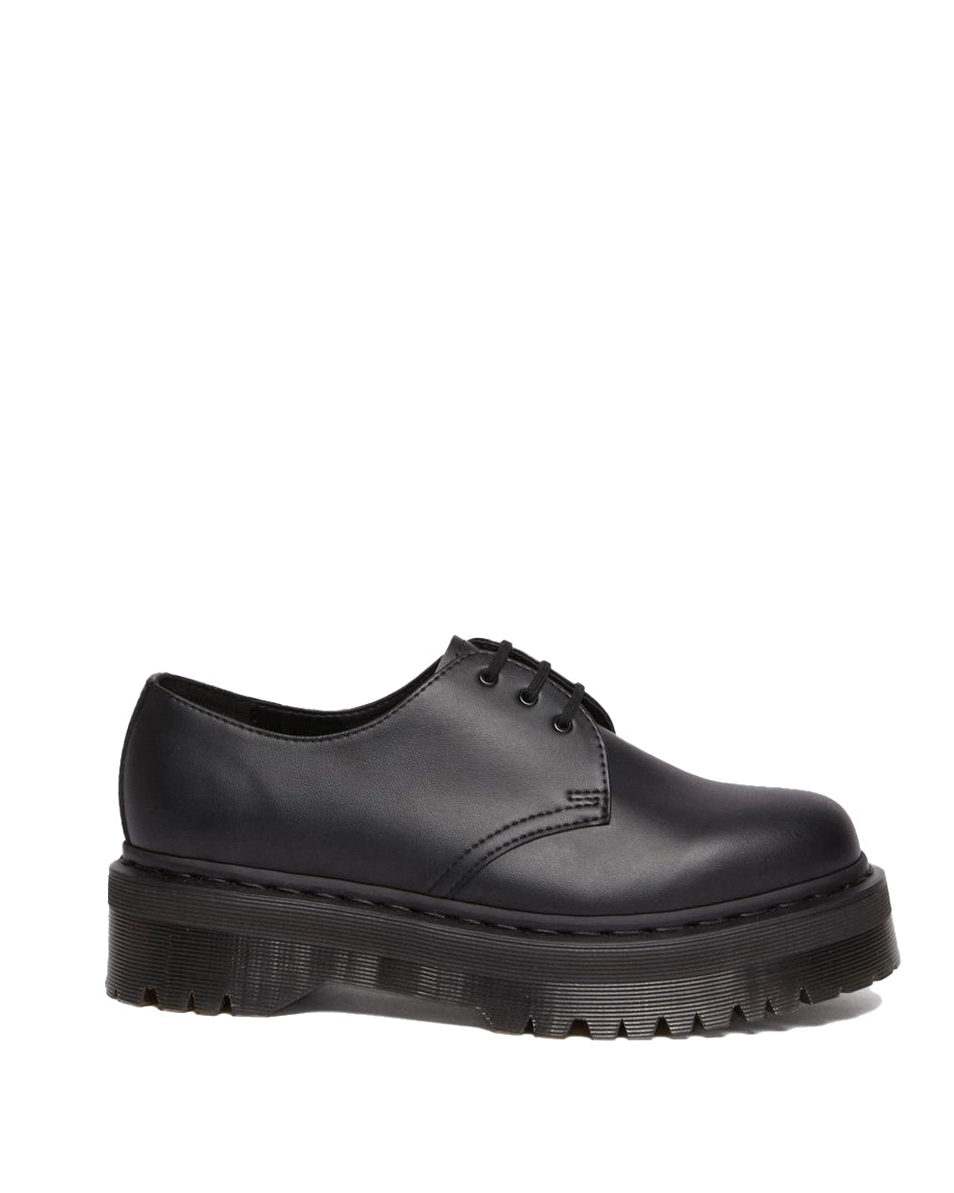 Bei PICK UP in Düsseldorf findest Du Dr. Martens, Vegan 1461 Quad Mono Black Felix Rub Off  und viel mehr von Dr. Martens
