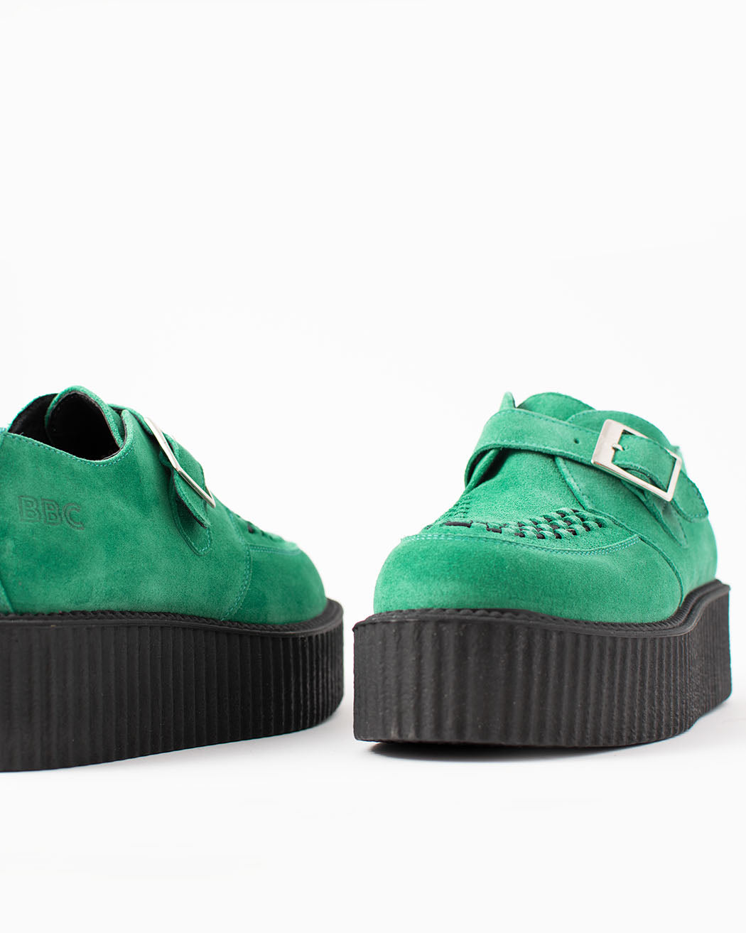 Bei PICK UP in Düsseldorf findest Du BBC, 16027, Creeper shoe, turquoise, suede UMD  und viel mehr von BBC