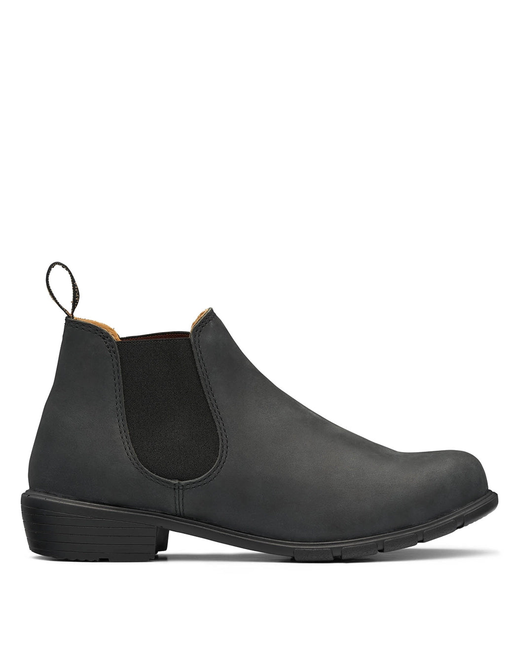 Bei PICK UP in Düsseldorf findest Du Blundstone, #1971 Low Heeled Rustic Black Leather  und viel mehr von Blundstone