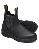 Bei PICK UP in Düsseldorf findest Du Blundstone, #2032 Voltan Black Leather with Silver Glitter Elastic  und viel mehr von Blundstone