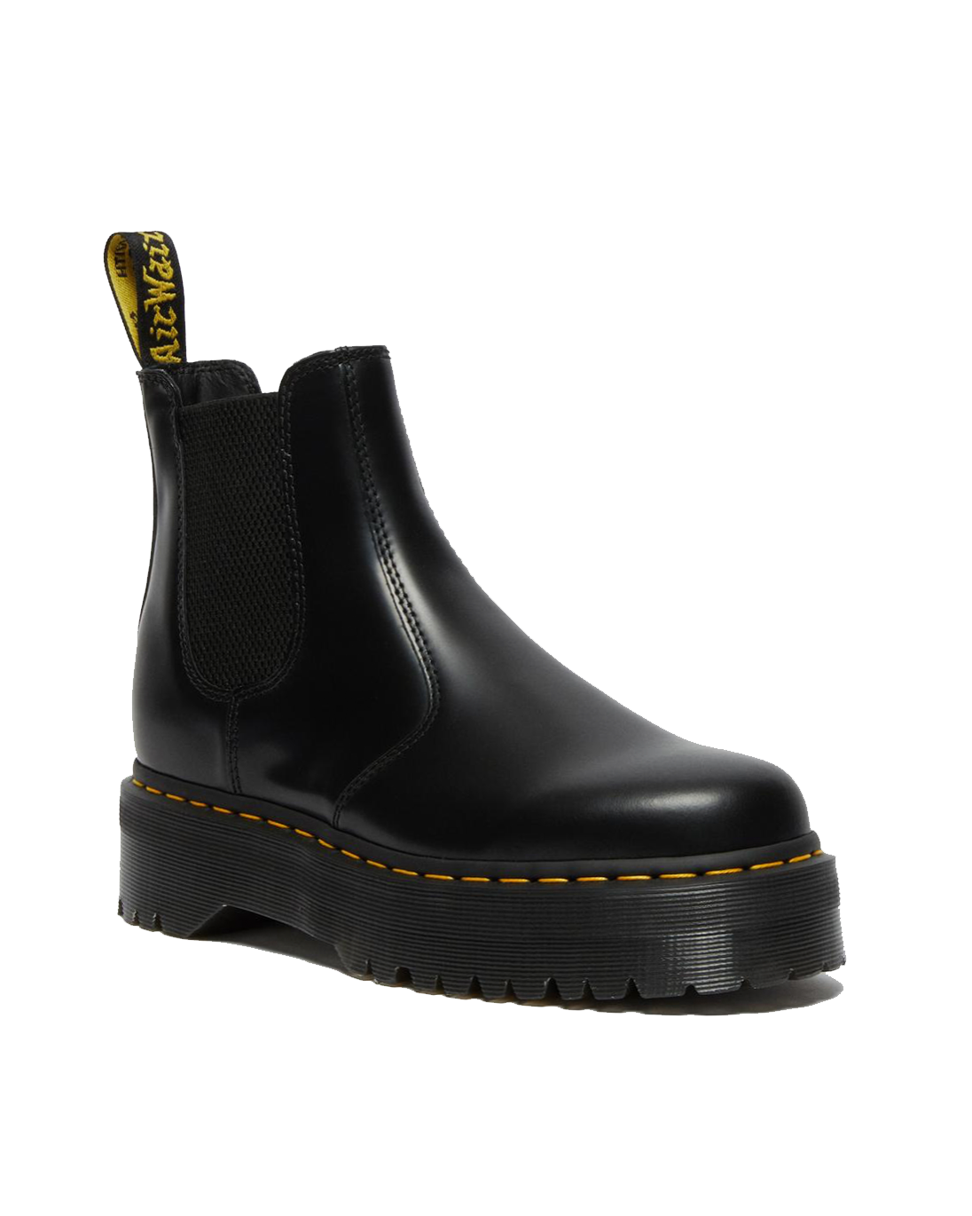 Bei PICK UP in Düsseldorf findest Du Dr. Martens, 2976 Quad Black Polished Smooth  und viel mehr von Dr. Martens