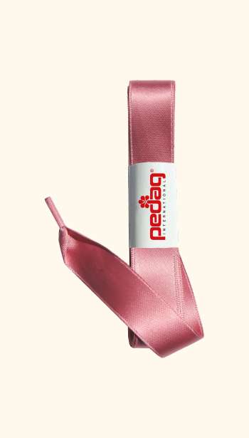 Bei PICK UP in Düsseldorf findest Du Pedag, Satin Laces , 100 cm, Altrosa  und viel mehr von Pedag