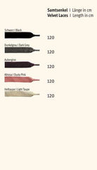 Bei PICK UP in Düsseldorf findest Du Pedag, Velvet Laces , 120 cm, Schwarz  und viel mehr von Pedag
