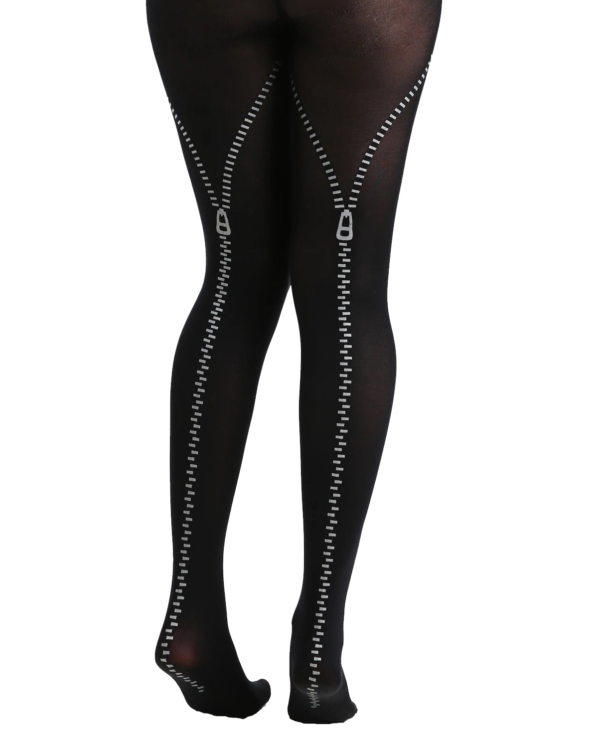 Bei PICK UP in Düsseldorf findest Du Pamela Mann, Flocked Tights Zips, Silver  und viel mehr von PAMELA MANN