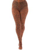 Bei PICK UP in Düsseldorf findest Du Pamela Mann, Leopard Printed Tights, Flo Orange  und viel mehr von PAMELA MANN