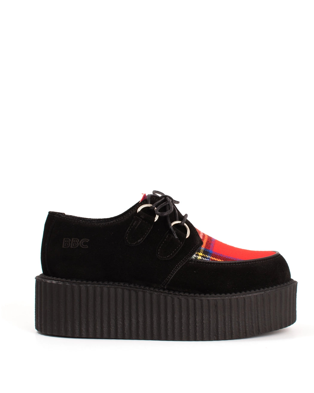 Bei PICK UP in Düsseldorf findest Du BBC, Creeper, UMD Double Sole, Black Suede / Red Tartan  und viel mehr von BBC