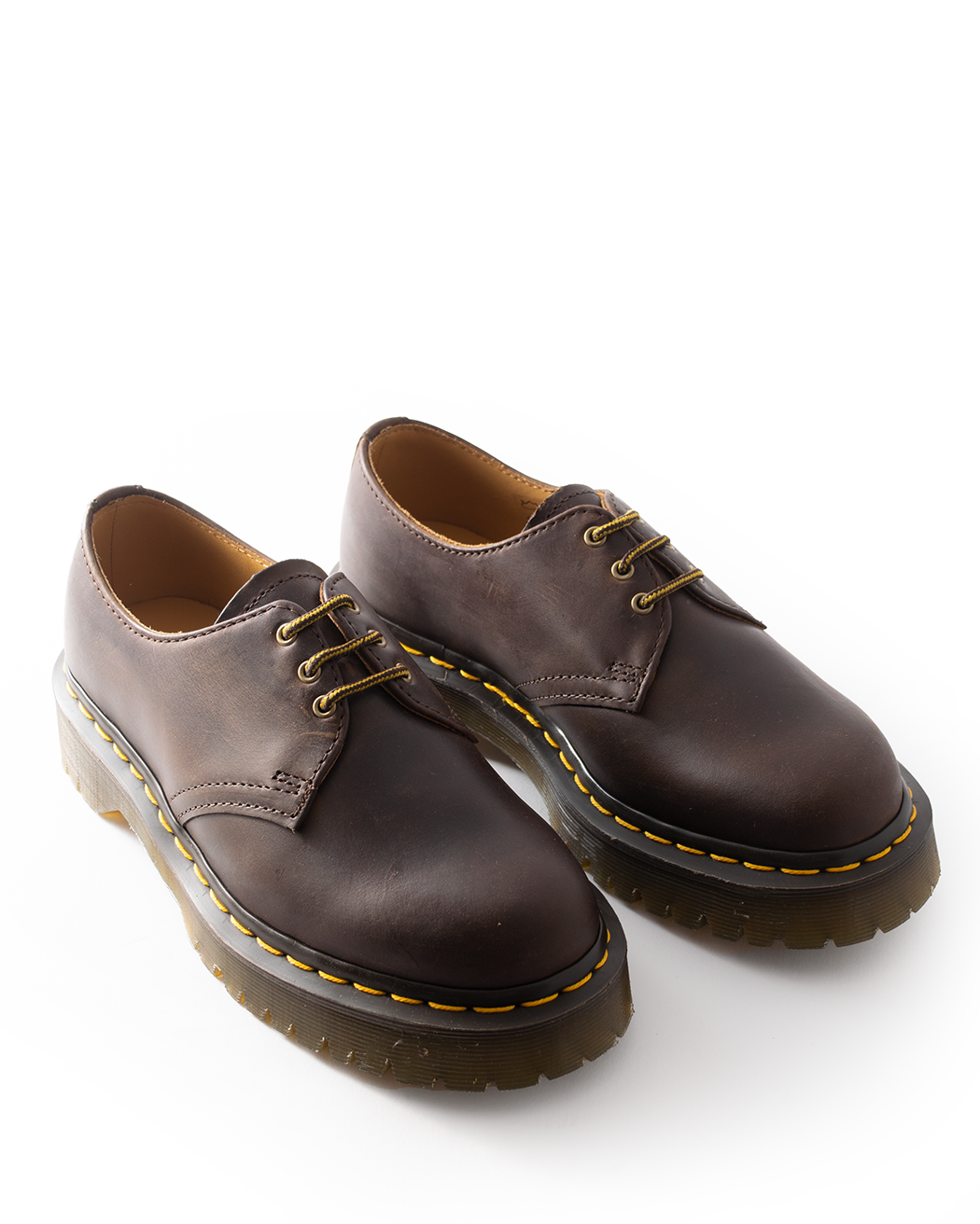 Bei PICK UP in Düsseldorf findest Du Dr. Martens, 1461 Bex Dark Brown Crazy Horse  und viel mehr von Dr. Martens