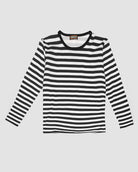 Bei PICK UP in Düsseldorf findest Du Run & Fly, Mens Striped Long Sleeve, Black/White  und viel mehr von RUN & FLY