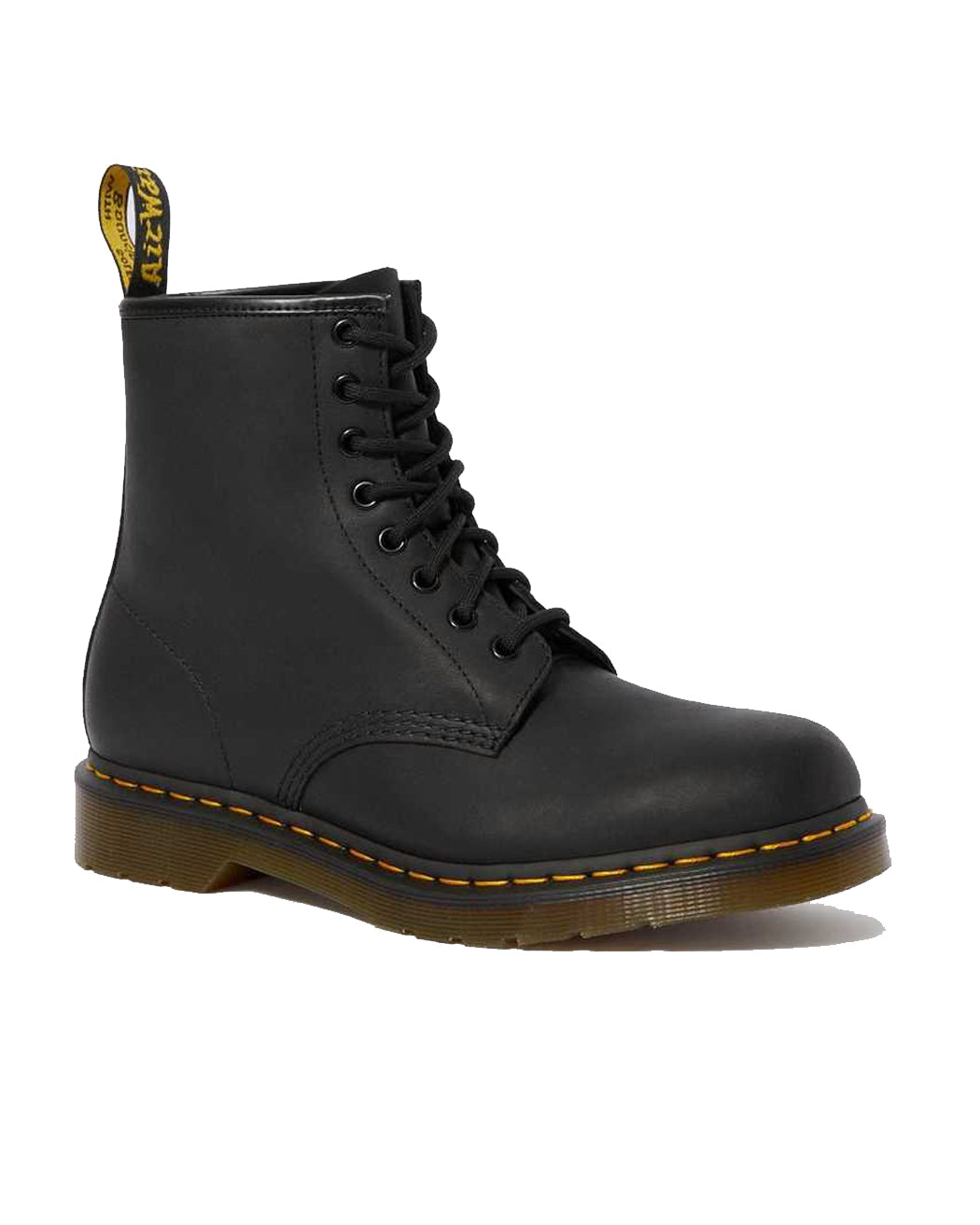 Bei PICK UP in Düsseldorf findest Du Dr. Martens, 1460 Black Greasy  und viel mehr von Dr. Martens