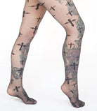 Bei PICK UP in Düsseldorf findest Du Pamela Mann, Cross Net Tights, Black  und viel mehr von PAMELA MANN