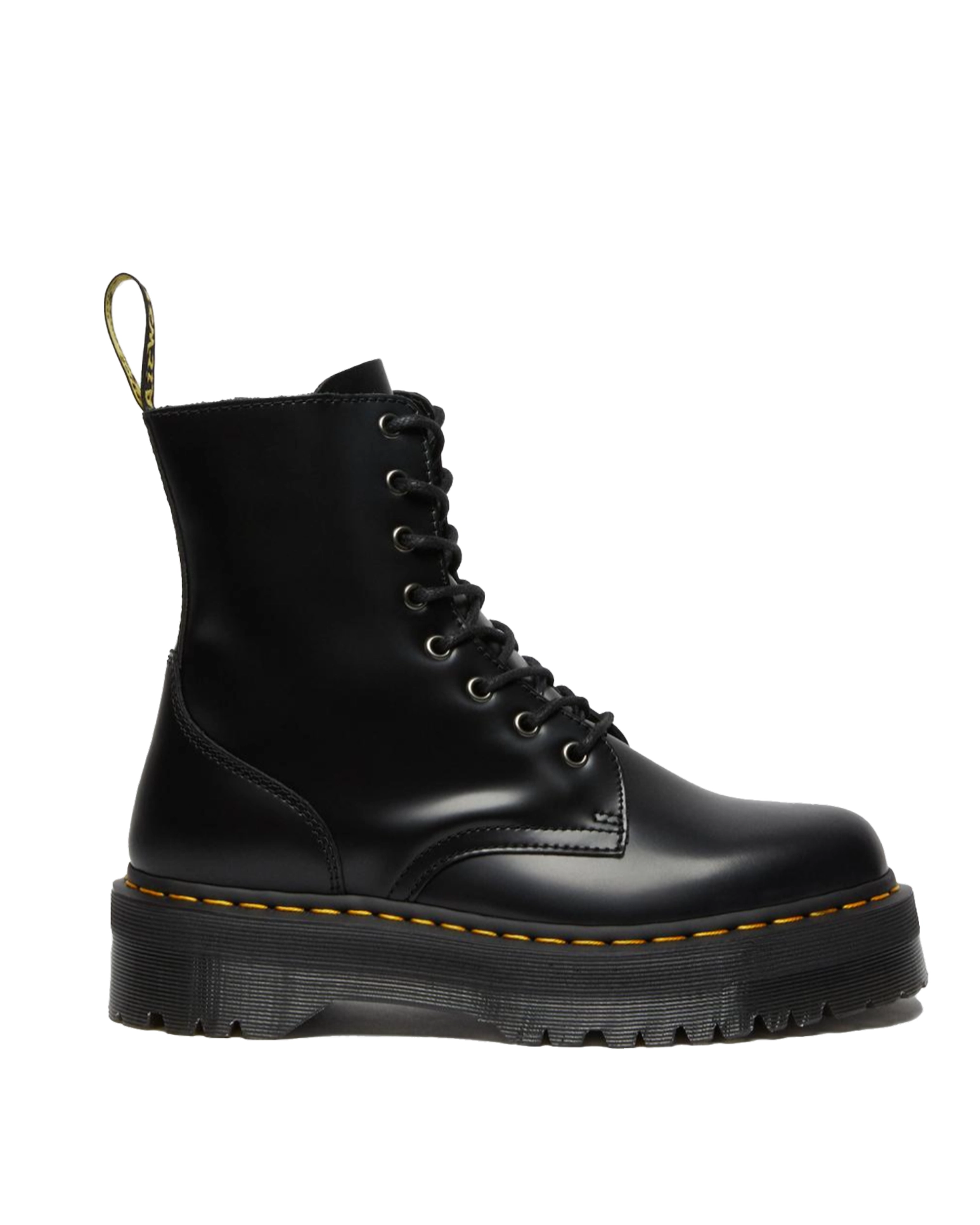 Bei PICK UP in Düsseldorf findest Du Dr. Martens, Jadon Black Polished Smooth  und viel mehr von Dr. Martens