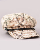 Bei PICK UP in Düsseldorf findest Du M.A.Z, Snake Print Fiddler Fisherman Cap, FC306, Cream  und viel mehr von MAZ