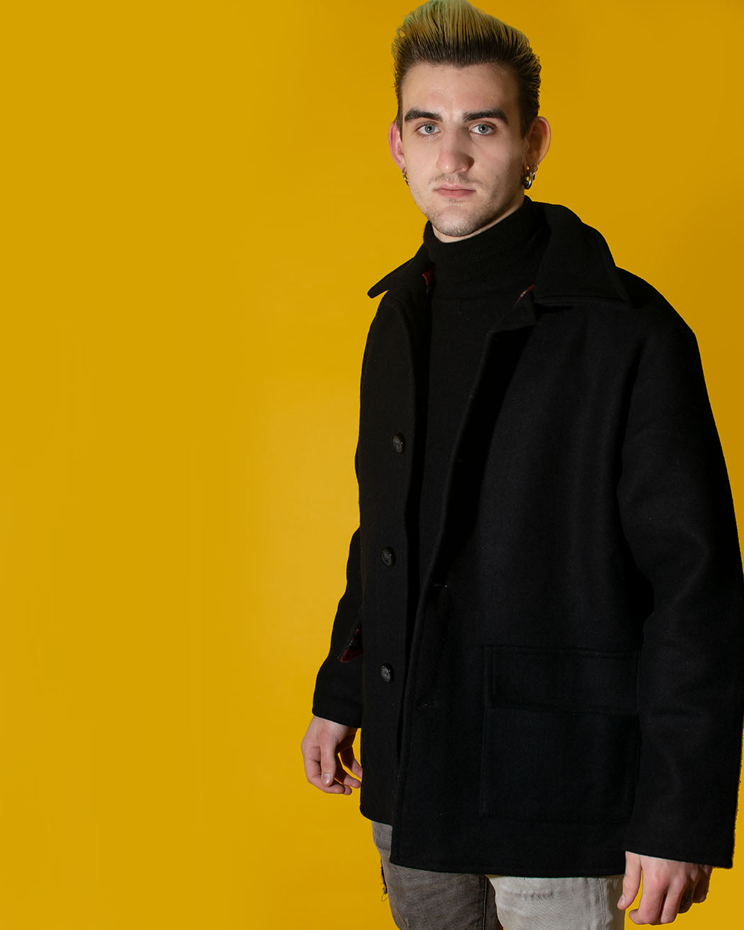 Bei PICK UP in Düsseldorf findest Du Knightsbridge, Donkey Jacket Scotsman, Black  und viel mehr von COMMANDO