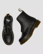 Dr. Martens 2976 Leonore Winter Chelsea Boot Black mit Kunstfell-Futter – erhältlich bei PICK UP Düsseldorf / PICKUP78.de