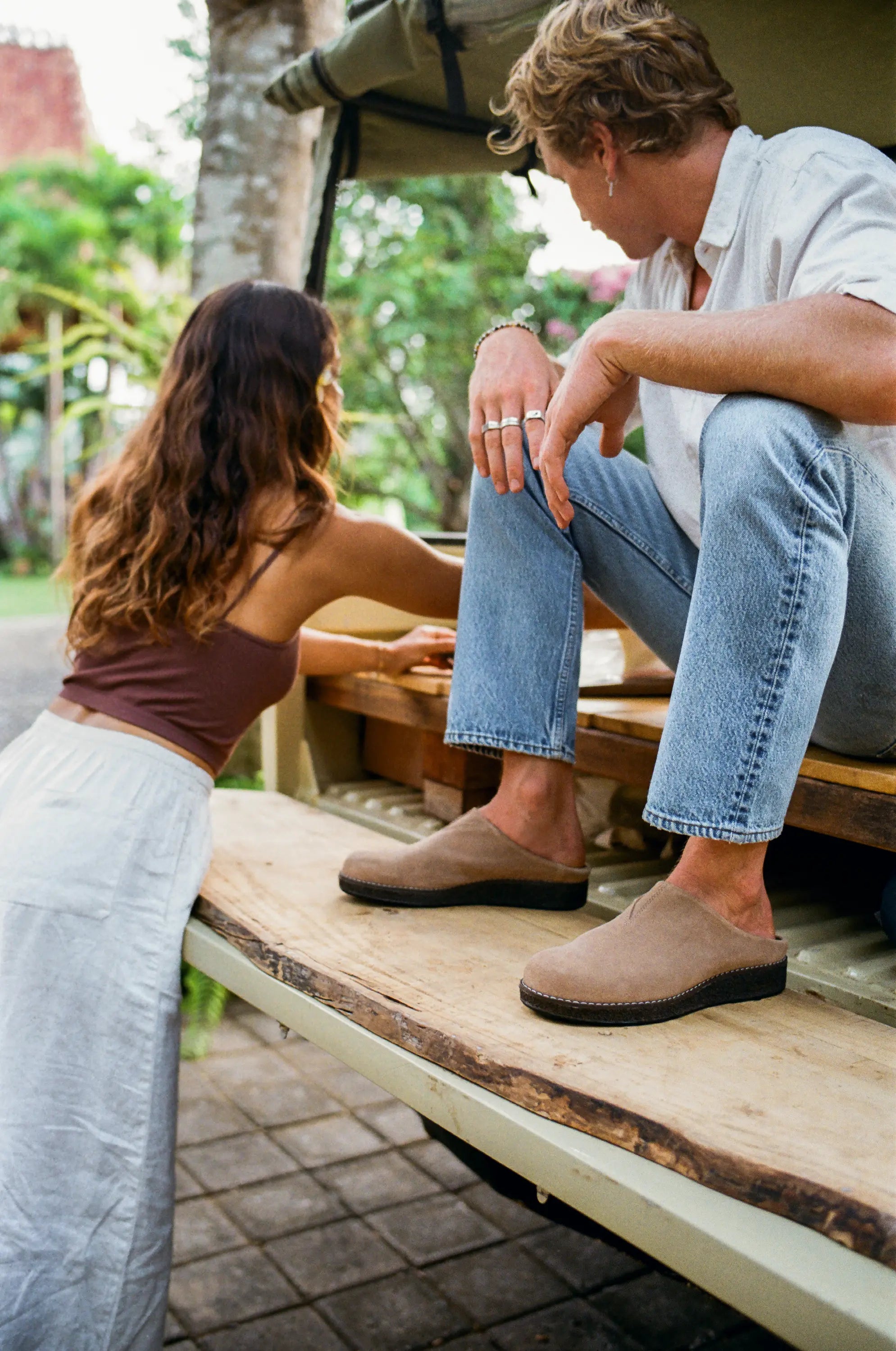 Blundstone 2692 Clog Sand – Seitenansicht | PICK UP Düsseldorf