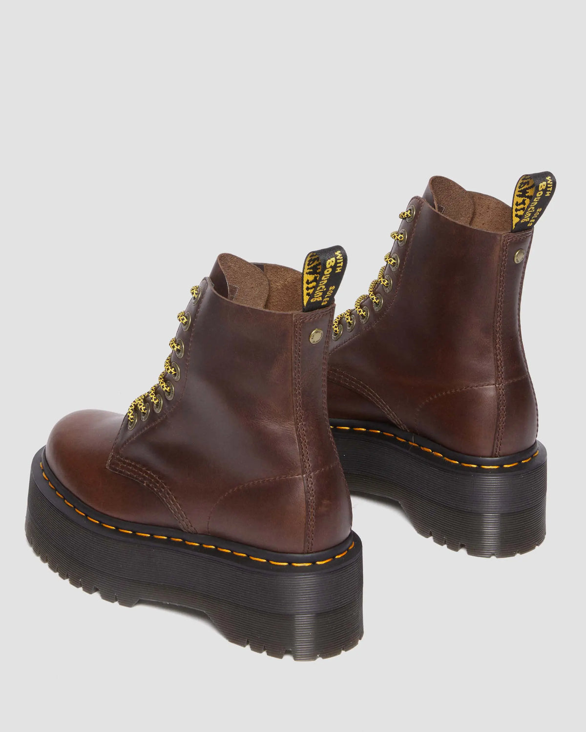 Dr. Martens, 1460 Pascal Max Dark Brown Classic Pull Up