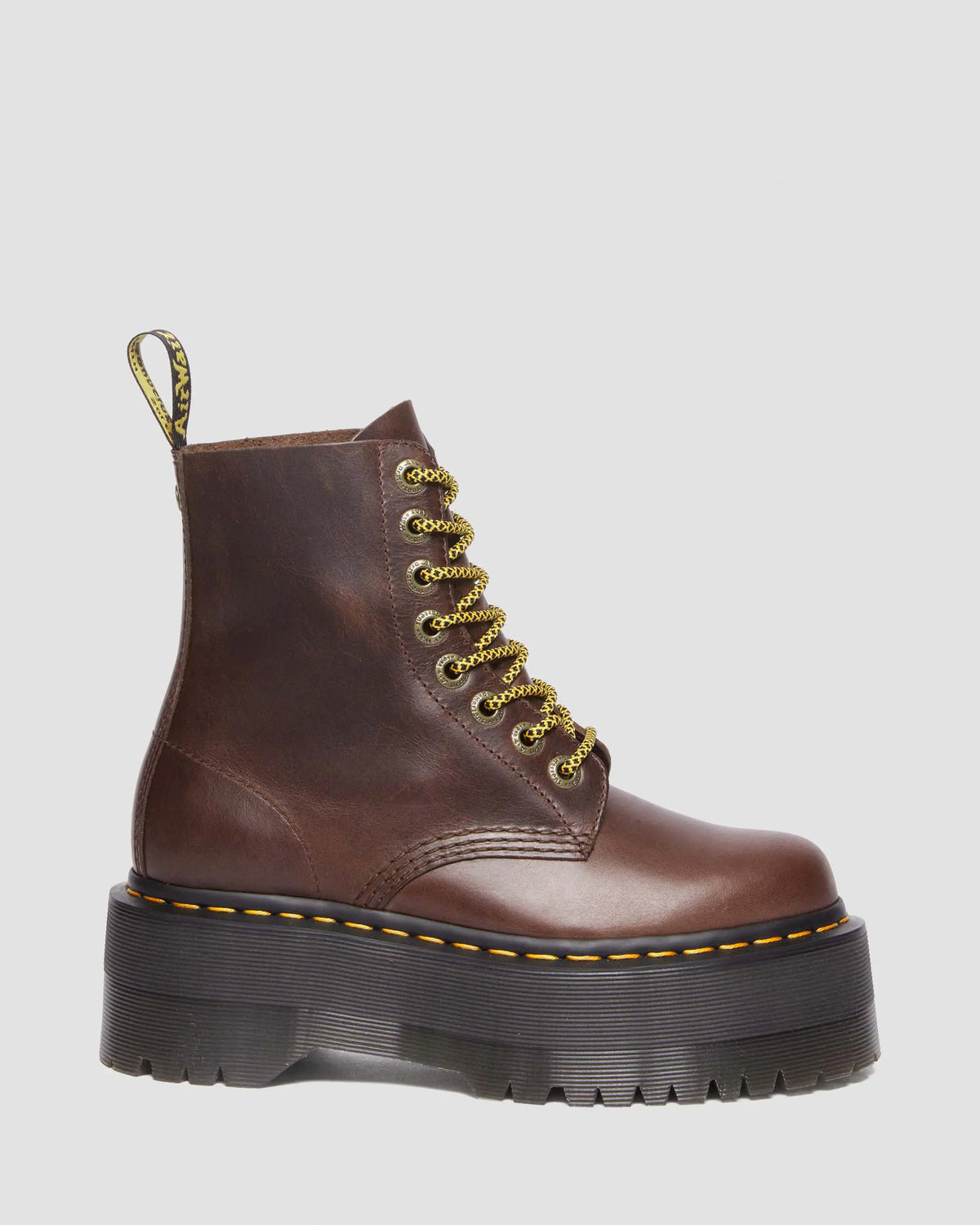 Dr. Martens, 1460 Pascal Max Dark Brown Classic Pull Up