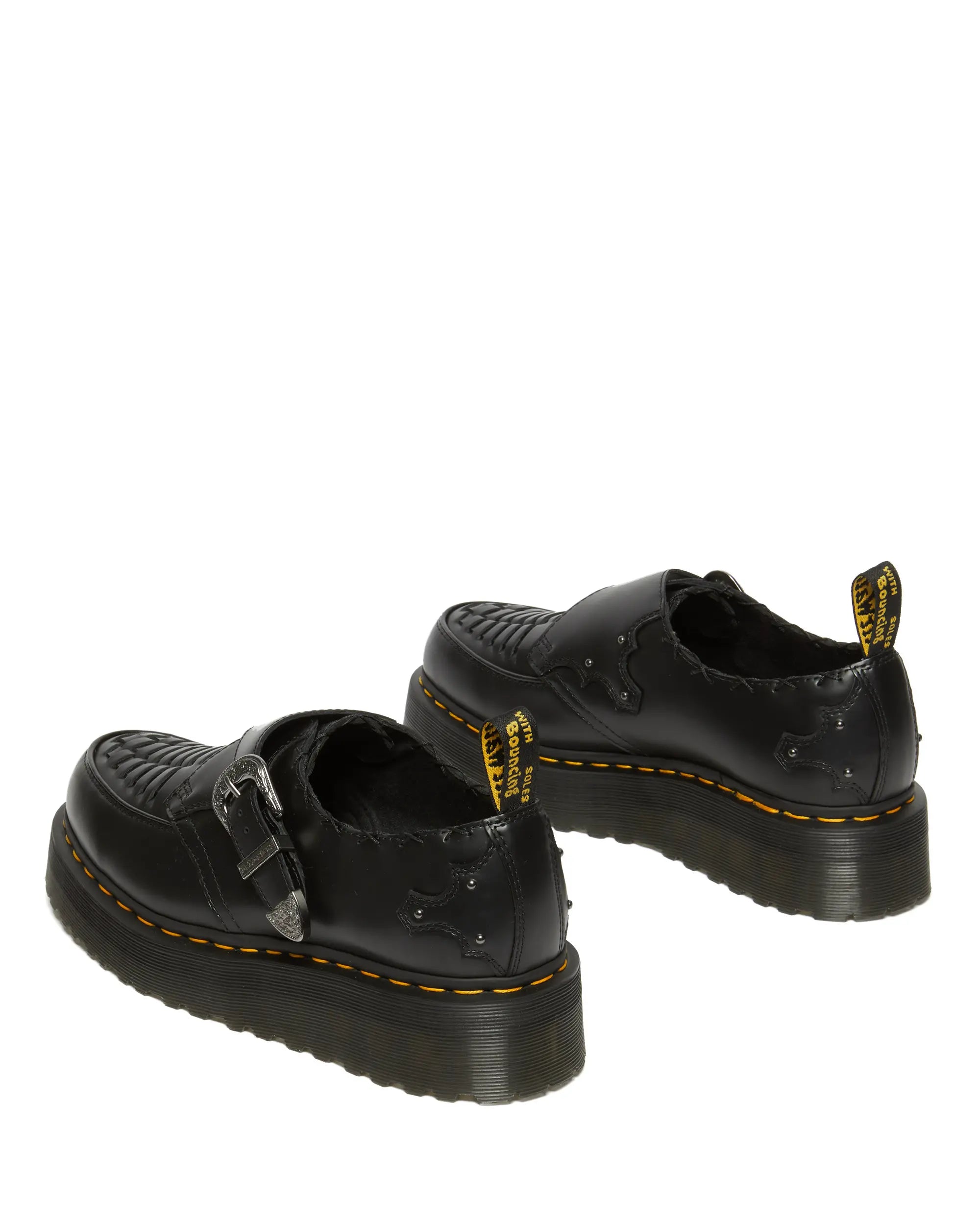 Dr. Martens, Ramsey Quad Monk Black Smooth | PICK UP Dr. Martens, Ramsey Quad Monk Black Smooth | PICK UP