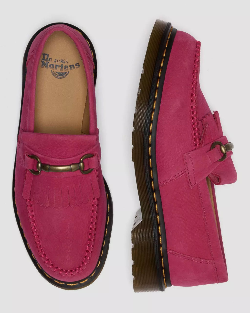 Bei PICK UP in Düsseldorf findest Du Dr. Martens, Adrian Snaffle Fuchsia Pink Milled Nubuck Wp  und viel mehr von Dr. Martens