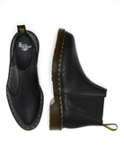 Dr. Martens Bianca II Black Virginia – schlanker Chelsea Boot aus schwarzem Virginia-Leder und typischer AirWair-Sohle