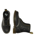 Dr. Martens 1460 Pascal Flower Black Grizzly – 8-Loch Stiefel geprägtes Leder | PICK UP Düsseldorf