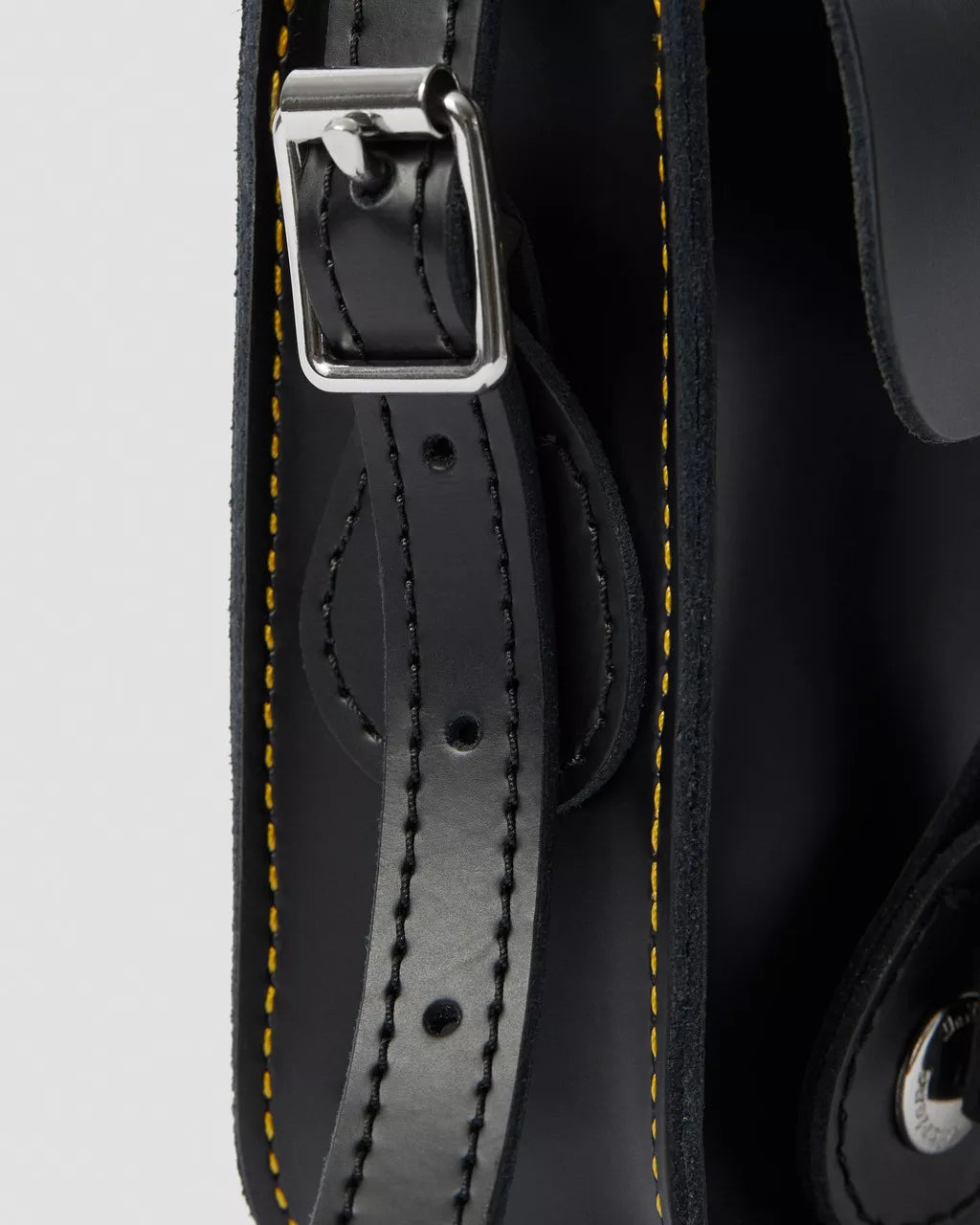 Dr. Martens 7 Leather Satchel Black Kiev