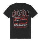 AC/DC Demon Fire Hell T-Shirt – offizielles Bandshirt schwarz