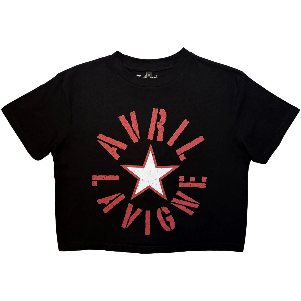 Bandshirt, Avril Lavigne, Stencil Logo Crop – Ansicht 2 | PICK UP Düsseldorf
