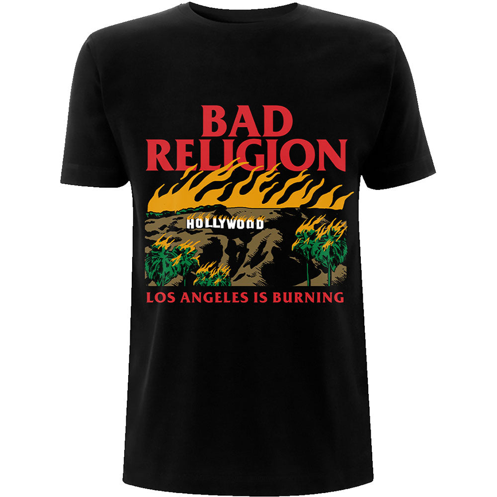 Bandshirt, Bad Religion, Burning