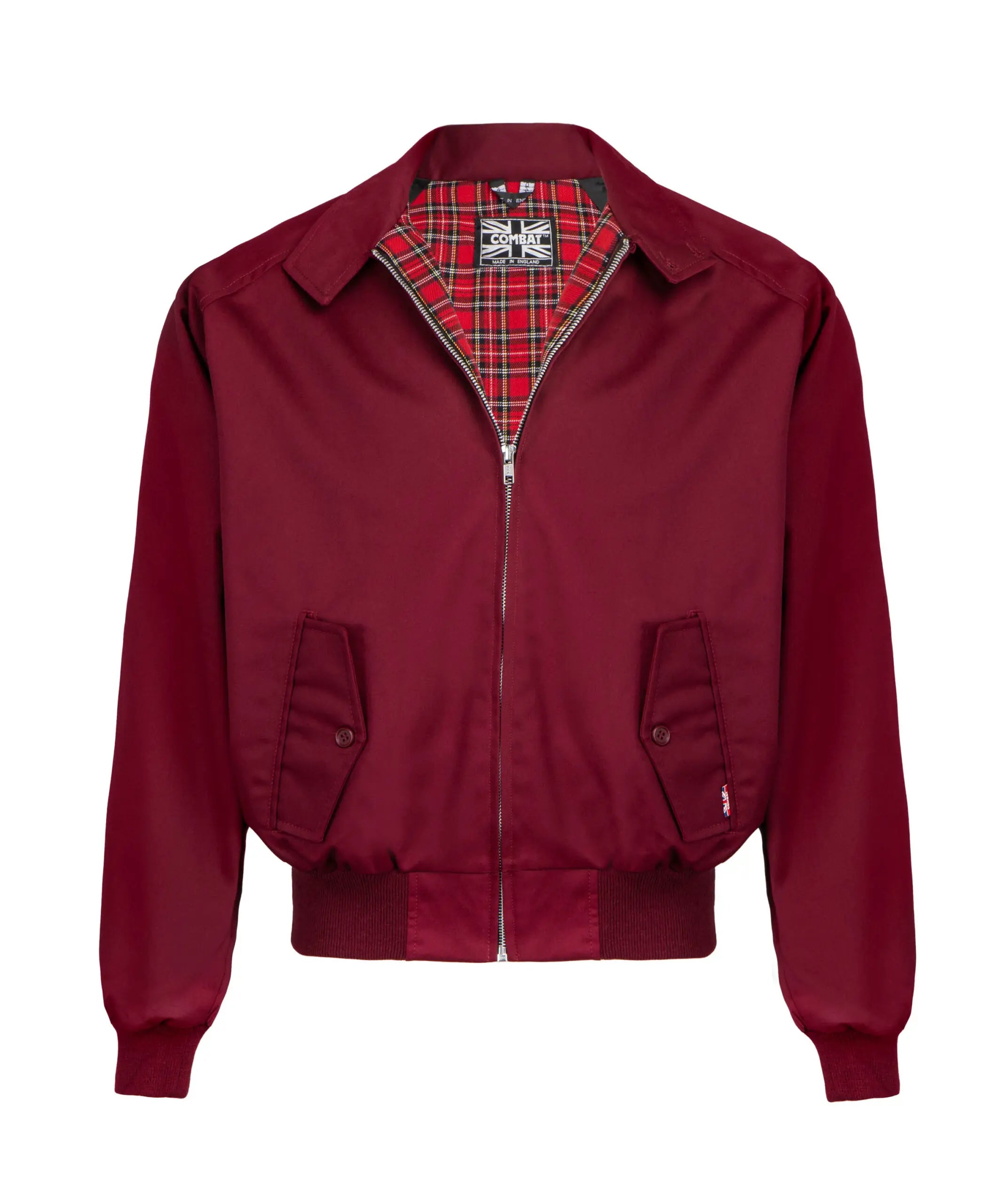 Combat Harrington Classic 237 Burgundy Made in England
