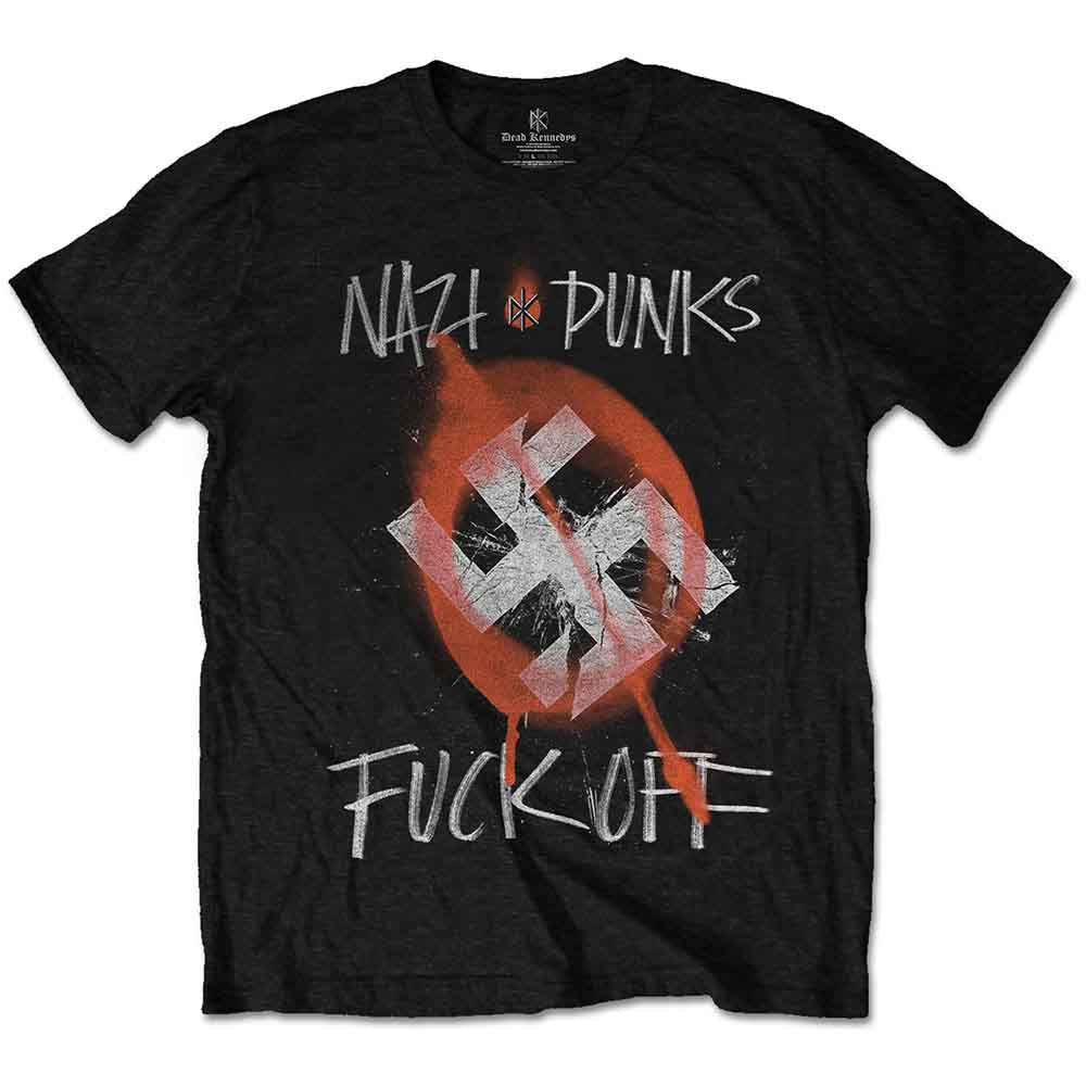 Dead Kennedys Unisex T-Shirt Nazi Punks Black mit rotem Print
