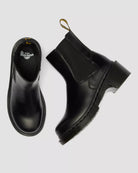 Dr. Martens Alderstone Chelsea Boot Black Orleans Leder