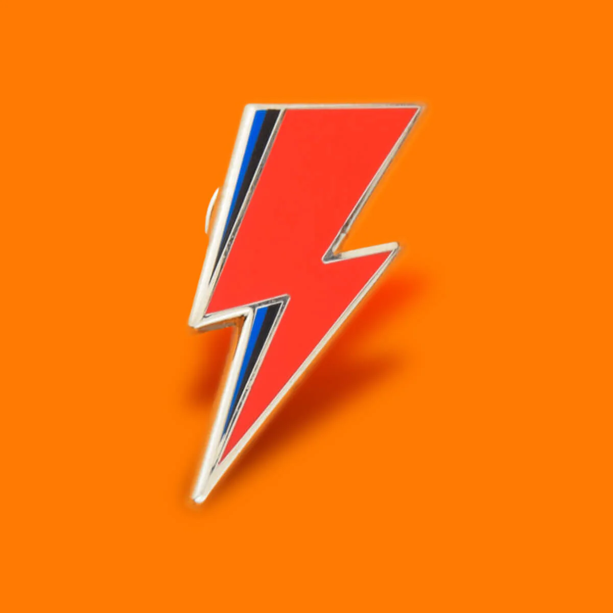  Extreme Largeness Bowie Lightning Bolt Enamel Pin – kultiger David Bowie Blitz