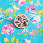 Extreme Largeness Fuck Off Floral Pink Emaille Pin Anstecker