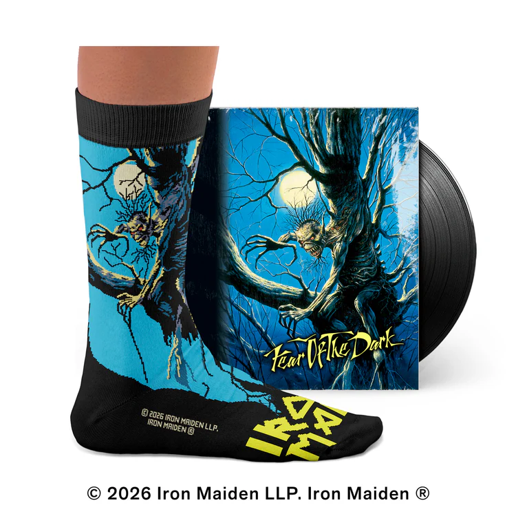 Sock Affairs, Iron Maiden, Fear of the Dark 1992 – Seitenansicht | PICK UP Düsseldorf