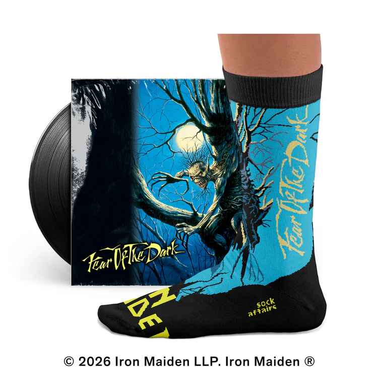 Sock Affairs, Iron Maiden, Fear of the Dark 1992 – Detailansicht | PICK UP Düsseldorf
