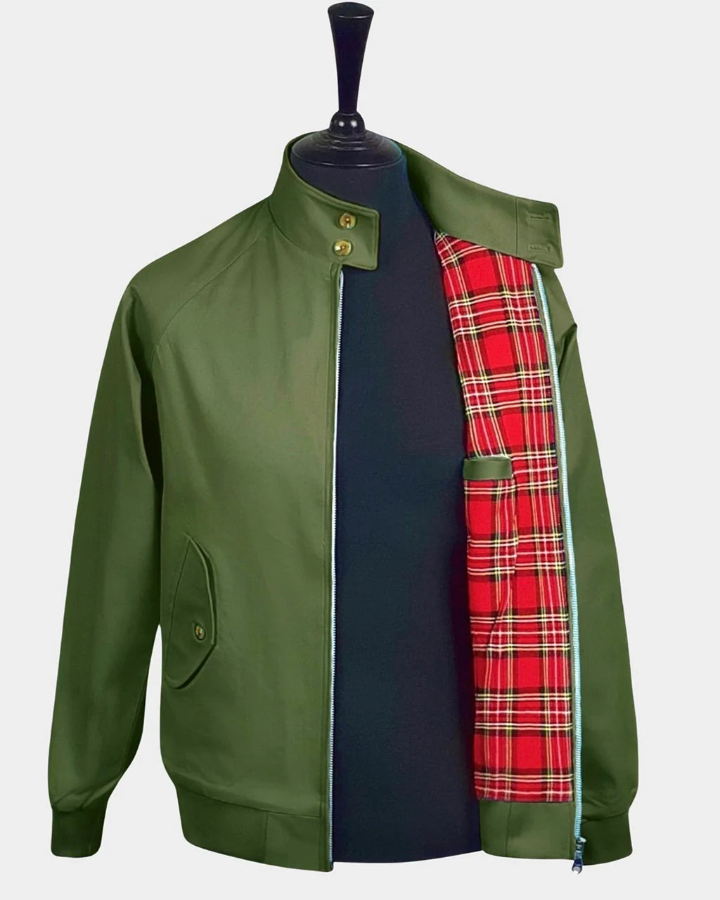 HOXTON HARRINGTON OLIVE – Detailansicht | PICK UP Düsseldorf