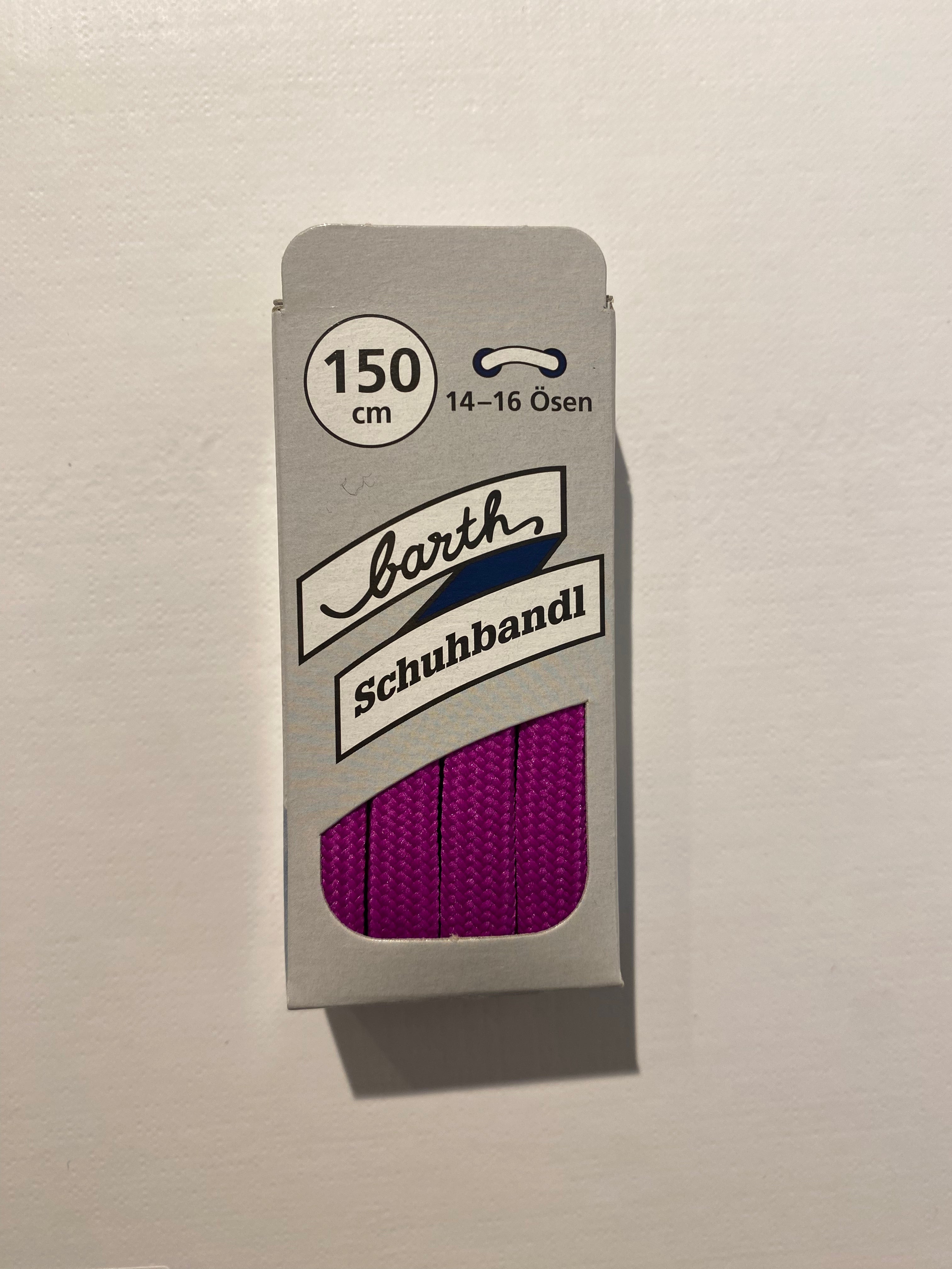Barth, Laces , Flat Lila, 150 cm – Produktfoto PICK UP Düsseldorf