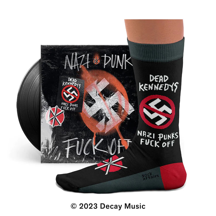 Bei PICK UP in Düsseldorf findest Du Sock Affairs, Dead Kennedys, F*** Off Socks  und viel mehr von Heel Tread LDA