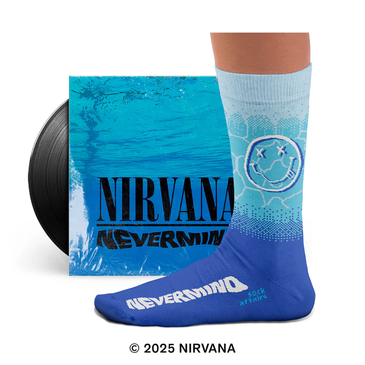 Sock Affairs, Music Collection, Nirvana Nevermind 1991 – Detailansicht | PICK UP Düsseldorf