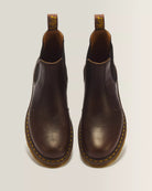 Dr. Martens 2976 Dark Brown Ambassador – Detailansicht elastischer Seiteneinsatz