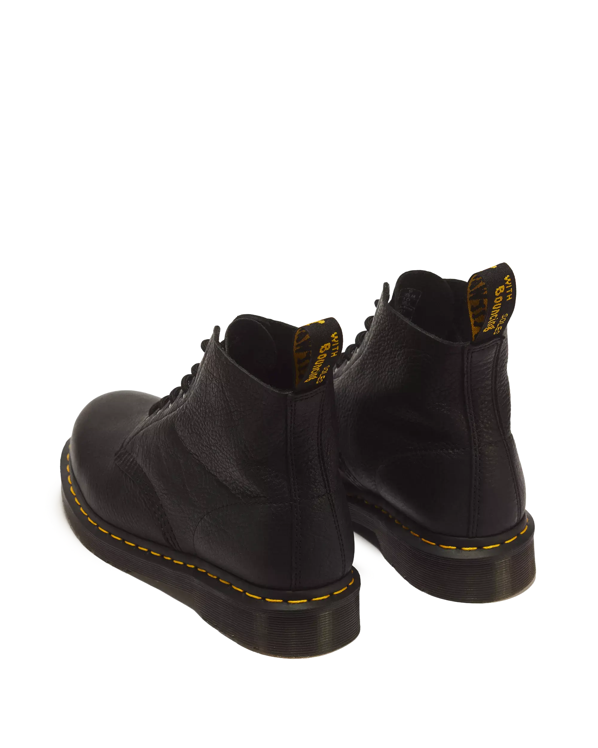 Dr. Martens 101 Black Ambassador Boots - Draufsicht