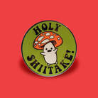 Holy Shiitake Enamel Pin mit Pilz-Motiv von Extreme Largeness