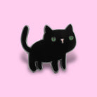 Extreme Largeness Black Cat Emaille Pin Anstecker