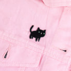 Extreme Largeness Black Cat Emaille Pin Anstecker