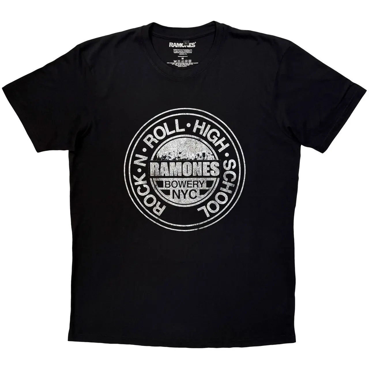 Bandshirt, Ramones, Rock N' Roll High School – Produktansicht | PICK UP Düsseldorf